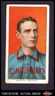 1909 T206 Clark Griffith Portrait Reds HOF VARIATION 2 - GOOD • $345