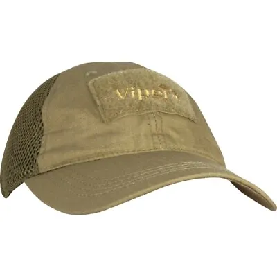 Viper Tactical Flexi Stretch Fit Baseball Cap Ripstop Cotton & Mesh Airsoft Hat • £11.95