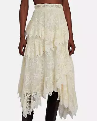 Zimmermann Lace Asymmetric Skirt For Women • $252