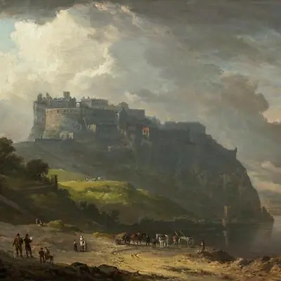 Edinburgh Castle And The Nor' Loch 1824 Alexander Nasmyth Wall Art Poster Print • £3.99