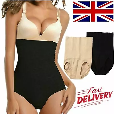 £8.99 • Buy Women's Magic High Waisted Slimming Knickers Briefs Firm Tummy Control Underwear