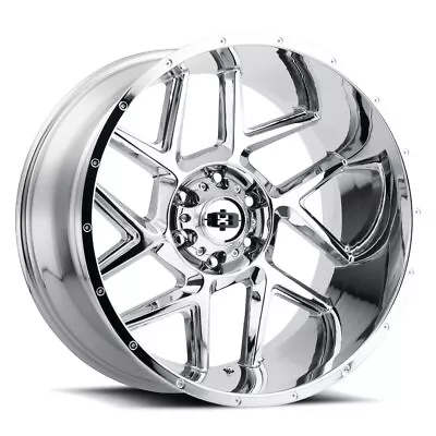 1 New Vision 20X12 5x5 5x127 -51 Chrome Sliver Wheel/Rim • $319