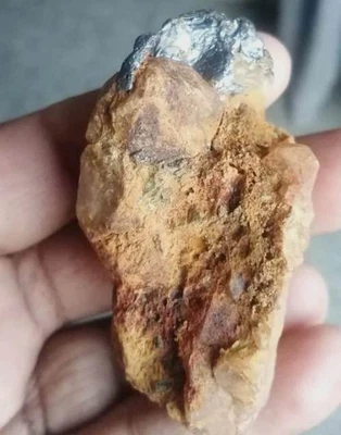 $70 • Buy Mineral Molybdenite With Quartz ,Pyrite Or Chalcopyrite & Iron Oxide