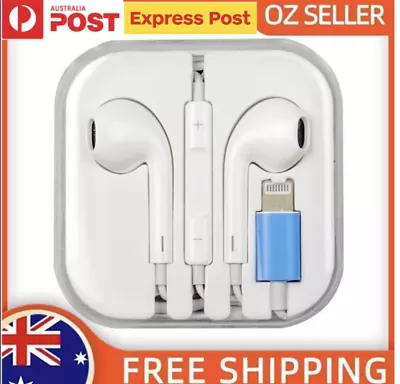 Earphones For Apple IPhone 15 X 11 12 13  Pro Wired Bluetooth Earbuds Headphones • $9.90