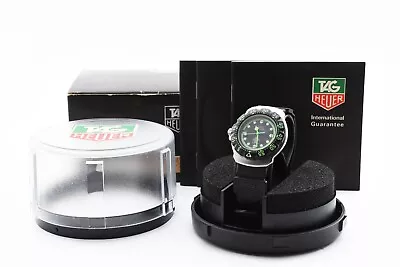 *EXC+5* TAG Heuer Formula 1 375.513 Black Green Men's Quartz Watch From JAPAN • $299.99