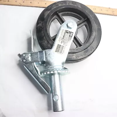 MetalTech Heavy-Duty Scaffolding Caster Wheel W/ Double Locking Pedal 8  • $29.49