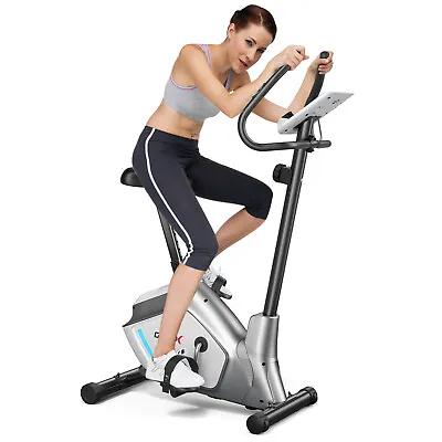 Costway Magnetic Exercise Bike Upright Cycling Bike W/ LCD Monitor & Pulse • $169.98