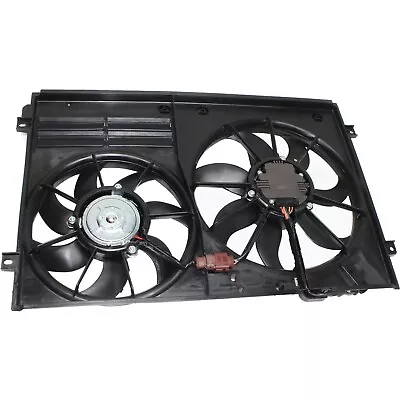 Radiator Cooling Fan For 2005-2016 Volkswagen Jetta 2006-2018 Passat Dual Fan • $86.70