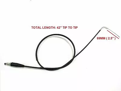 42  Throttle Cable For Atv Moped Scooter Dune Buggies Cb01s • $6.89