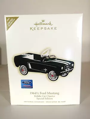 2007  Limited Quantity  1964 1/2 Ford Mustang  Kiddie Car Classics Hallmark Orn. • $8.99