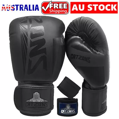 Boxing Gym Gloves MMA Boxing Training Equipment For Martial Arts Kickboxing AU • $31.99