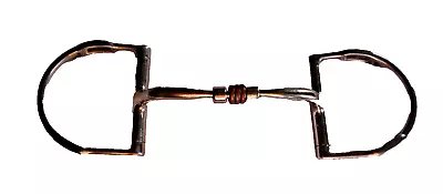 Myler Level 1 English Dee  Comfort Snaffle Copper Roller/Inlay  And Hooks 5.5  • $75