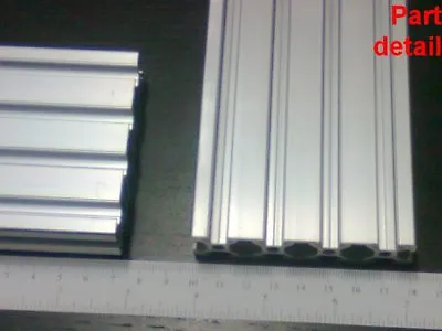 Aluminum T-slot Extruded Profile 20x80-6mm L600 800 1000 1200 Or 1500mm -2pcs • $144.80