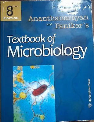 £20 • Buy Textbook Of Medical Microbiology By Ananthanarayan And Paniker's
