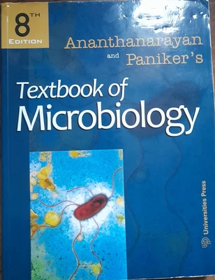 £20 • Buy Textbook Of Medical Microbiology By Ananthanarayan And Paniker's