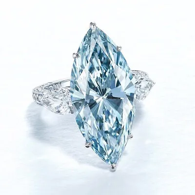 $2.22 • Buy Gorgeous 925 Silver Filled Cubic Zircon Ring Women Jewelry Wedding Gift Sz 6-10
