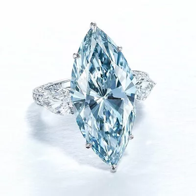 $2.27 • Buy Gorgeous 925 Silver Filled Cubic Zircon Ring Women Jewelry Wedding Gift Sz 6-10