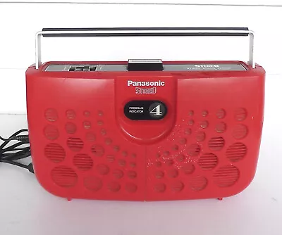 Vintage Swiss Cheese Panasonic RS 833S 8 Track Tape Player 2 Speakers Portable • $57