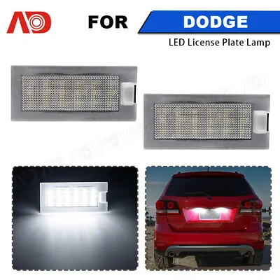 For Dodge Durango 2014-2021 Super Bright White LED License Plate Light Lamp • $11.66