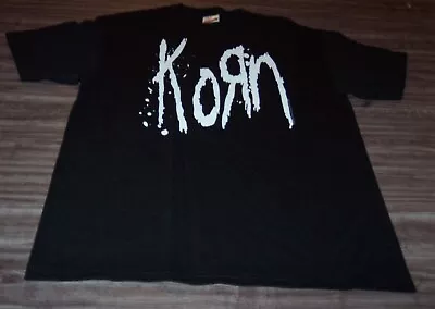 $50 • Buy Vintage KORN BAND We Got A Problem T-Shirt Mens LARGE