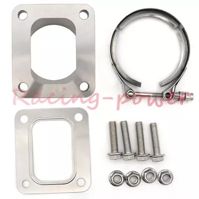 $109.99 • Buy 3.5 OD V-Band Flange To T4 Adapter Flange Kit For G40/G42/G45
