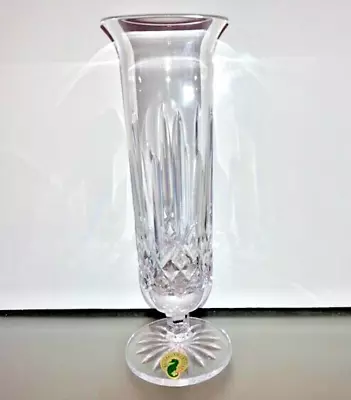 Waterford Lismore 8  Bud Vase Clear Cut Crystal #146136 New In Box • $108.90