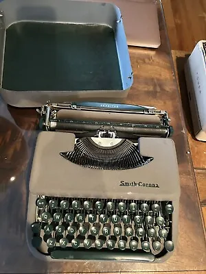 1954 Smith Corona Skywriter Ultra Portable Vintage Typewriter WORKS • $150