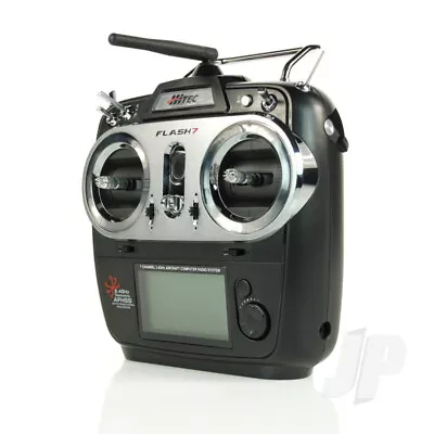 Hitec Flash 7 Tx 7ch Rx 2.4GHz AFHSS/SLT 4096 Res. • $422.69