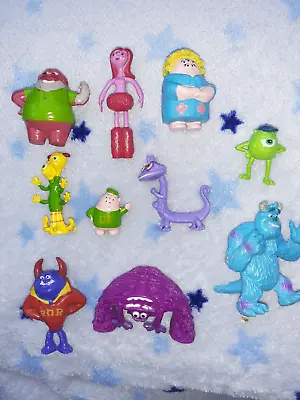 £9.99 • Buy Disney Pixar Monsters Inc University Mini Figures Playset Or Cake Toppers ×10