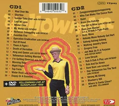 Yellowman - Young Gifted And Yellow: Reggae Anthology [CD] • £17.98