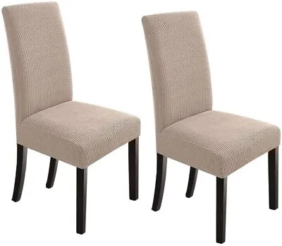 Premium Dining Chair Covers Spandex Jacquard SlipCover Wedding Banquet Party AU • $22.45