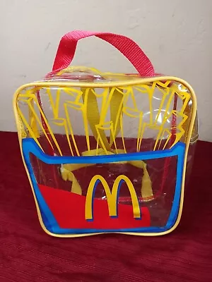 Vintage McDonalds Play Food Plastic Backpack Only • $19.99