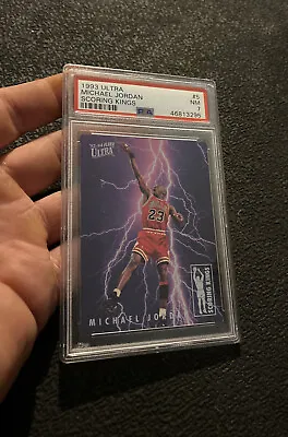 Michael Jordan PSA 7 Ultra Scoring Kings Card Vintage Insert Last Dance 1993 • $999