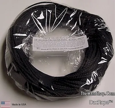 200' - 1/8  First Quality Polyester Rope Tents Doomsday Prepper Dipole Antenna • $24.95