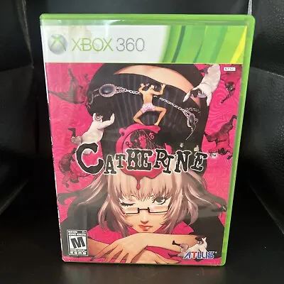 $13.99 • Buy NEAR MINT Catherine Microsoft Xbox 360 2011 Atlus Puzzle Horror Sim Complete