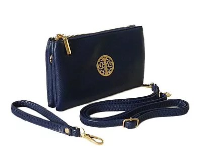 Cross Body Bag Small Shoulder Multi Pocket Clutch Purse Messenger Lightweight UK • £9.97