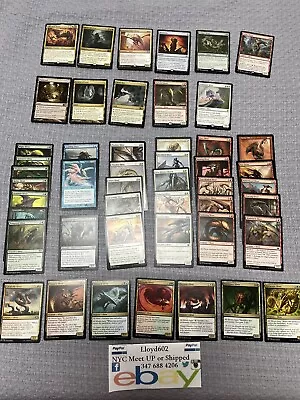 Mtg The First Sliver Hivelord Sliver Hive Cavern Of Souls Mutavault Lot 48 Cards • $235