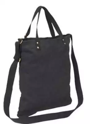 17  Cotton Canvas Tote Color: Charcoal • $16.49