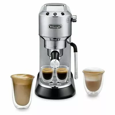 $359 • Buy DeLonghi EC885M Dedica Arte Manual Coffee Machine - Sliver