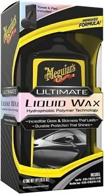 Meguiar's G210516 Ultimate Wax Liquid Gloss Polish For Car/Auto Detailing 16oz • $24.98