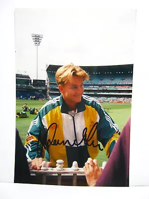$12.90 • Buy Original Photo SHANE LEE In Person Hand Signed 1996 Cricket 10x15cm