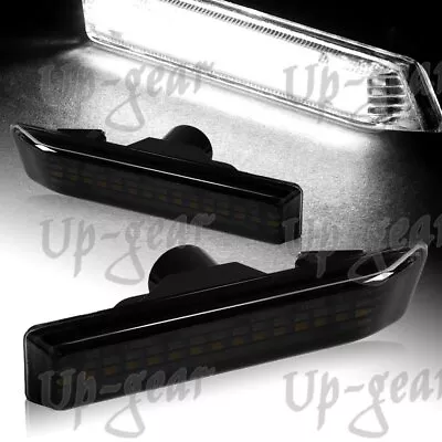 For BMW X5 E53 E36 Smoke Lens White LED Turn Signal Side Marker Light Lamp • $16.60