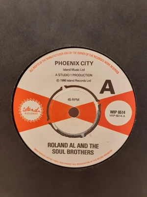 £20.99 • Buy Roland Al Soul Brothers - Phoenix City / Roland Alphonso - El Pussy Cat 7  Vinyl