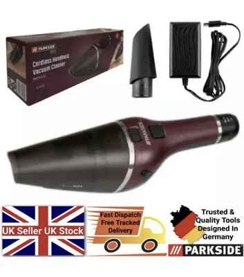 £29.95 • Buy Parkside Me Cordless Compact  Handheld Vacuum Cleaner Workshop Car Quality DIY