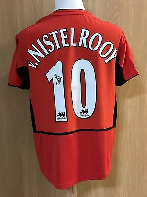 Ruud Van Nistelrooy Signed Man Utd 2002/04 Home Shirt COA Video Proof • £250