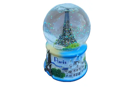 Vtg Snow Globe Paris 3 Inches Good Condition • $29.99