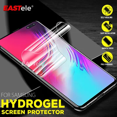 $6.95 • Buy For Amsung Galaxy S10 5G S9 S8 Plus Note 10+ 5G 9 HYDROGEL Screen Protector