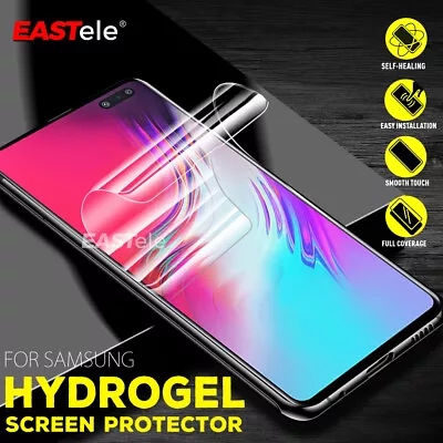 For Amsung Galaxy S10 5G S9 S8 Plus Note 10+ 5G 9 HYDROGEL Screen Protector • $6.95