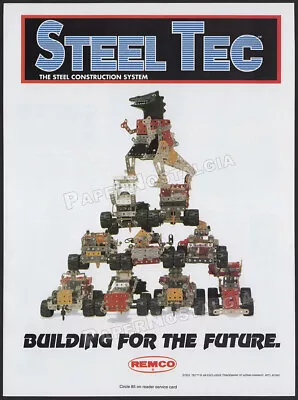 STEEL TEC - Remco__Original 1994 Trade Print AD / ADVERT__construction System Ad • $14.99