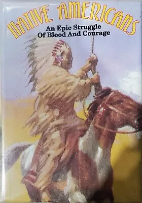 1995 Native Americans Epic Struggle Of Blood And Courage Complete Card Set • $9.99